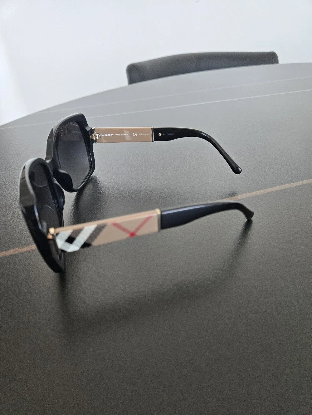 Burberry Black Women's Oversized Sunglasses
